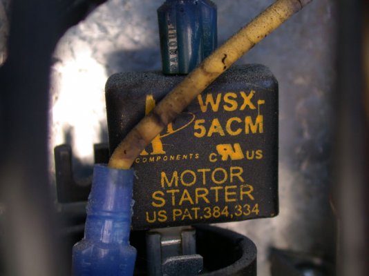 Undamaged Start Capacitor with unknown Device.jpg