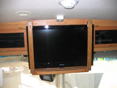 TV with hold downs on c.JPG