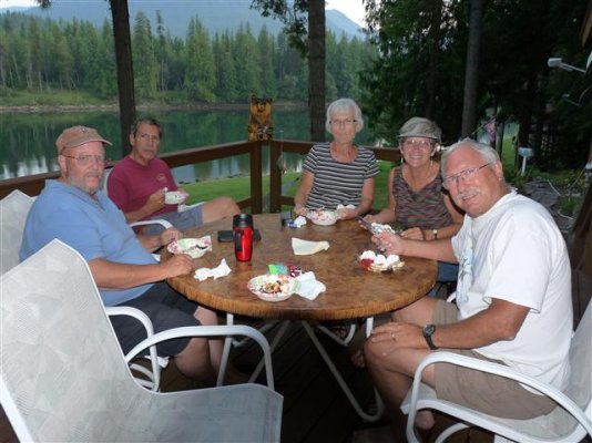 Ned,Ken,Sheila,Betty & Terry with our sundays (Small).JPG