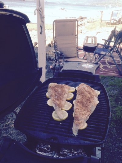 Halibut on the Grill.JPG