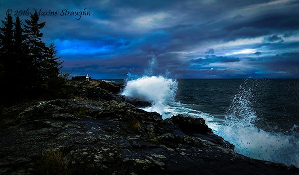 Grand Marais 04 Dramatic shot of Lake Superior at dusk.JPG