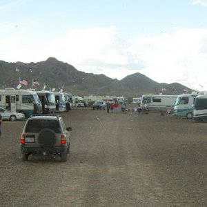 Rigs at Quartzsite