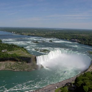 Top of falls