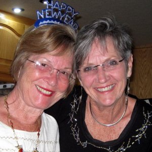 Sue Cousins and Betty Brewer
