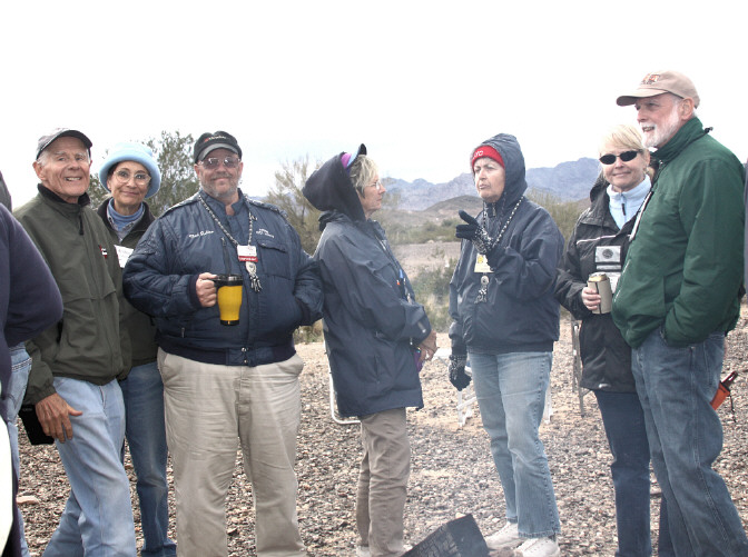 L-R: Jerry, Ardra, Ned, Betty, Lorna, Liza, Ray