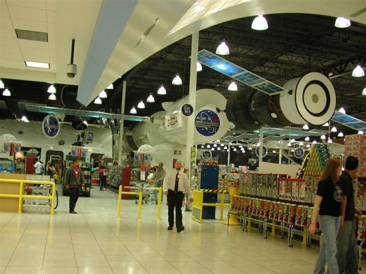 Space station as seen entering Fry's.JPG