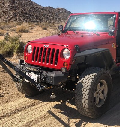 Flat Towing Jeep JL With After Market Bumper