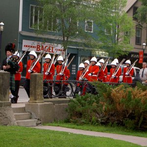 Guards parade