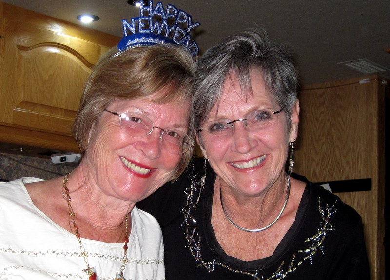 Sue Cousins and Betty Brewer