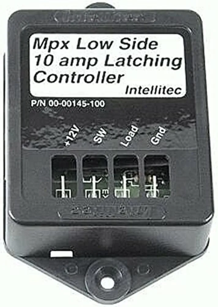 Intellitec 0000145100 10 Amp Monoplex Water Pump Control, Black
